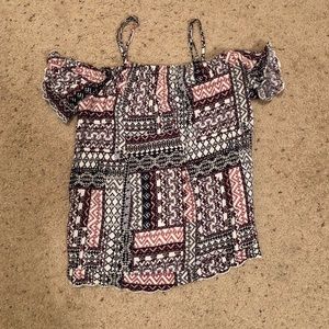 Charlotte Russe off the shoulder shirt